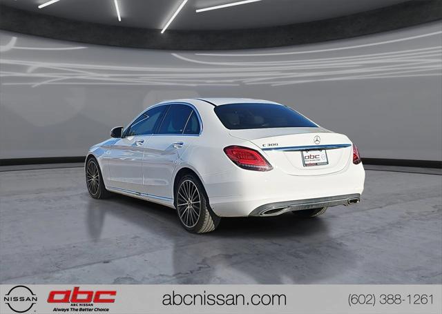 used 2021 Mercedes-Benz C-Class car, priced at $27,528