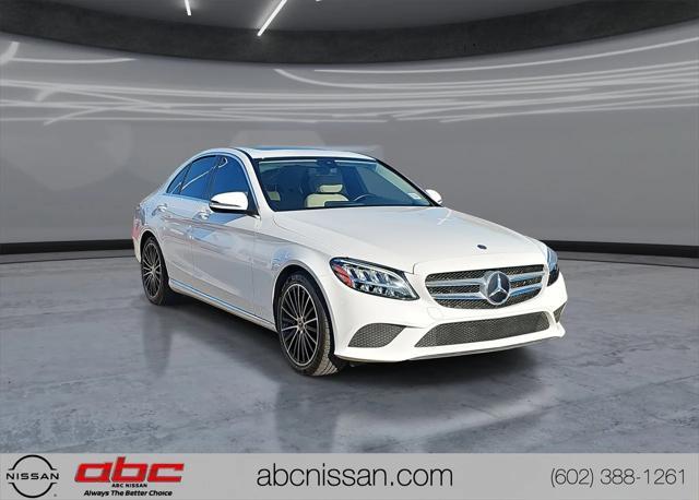 used 2021 Mercedes-Benz C-Class car, priced at $27,528