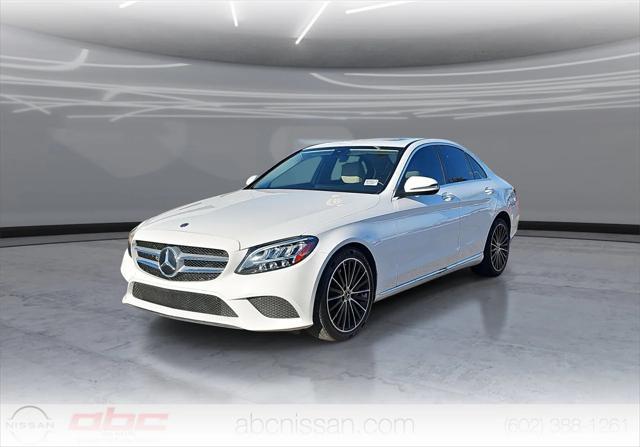 used 2021 Mercedes-Benz C-Class car, priced at $27,528