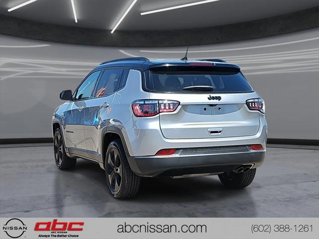 used 2021 Jeep Compass car, priced at $17,629