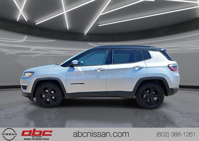 used 2021 Jeep Compass car, priced at $17,629