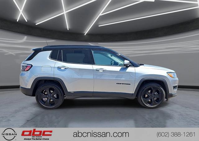 used 2021 Jeep Compass car, priced at $17,629