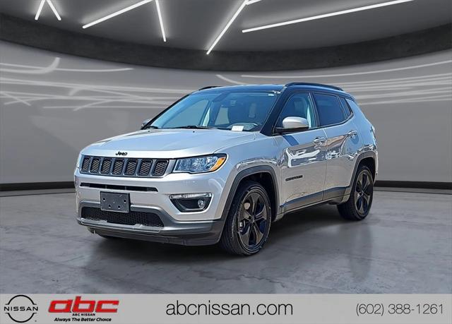 used 2021 Jeep Compass car, priced at $17,629