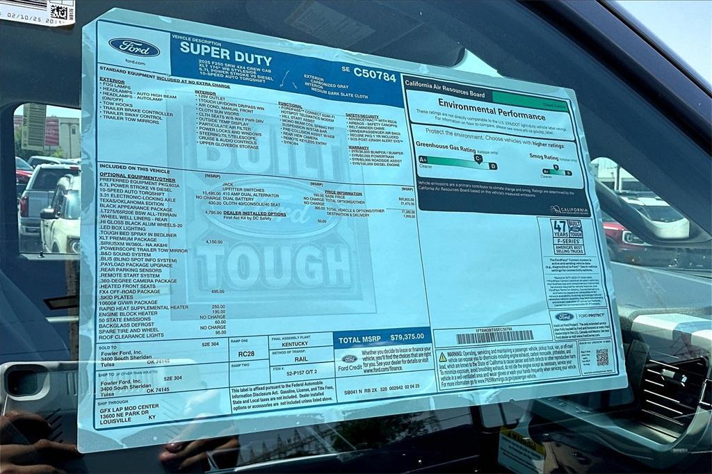 new 2025 Ford F-250 car, priced at $73,113