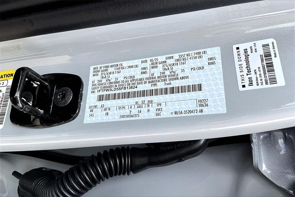 new 2025 Ford F-150 car, priced at $53,957