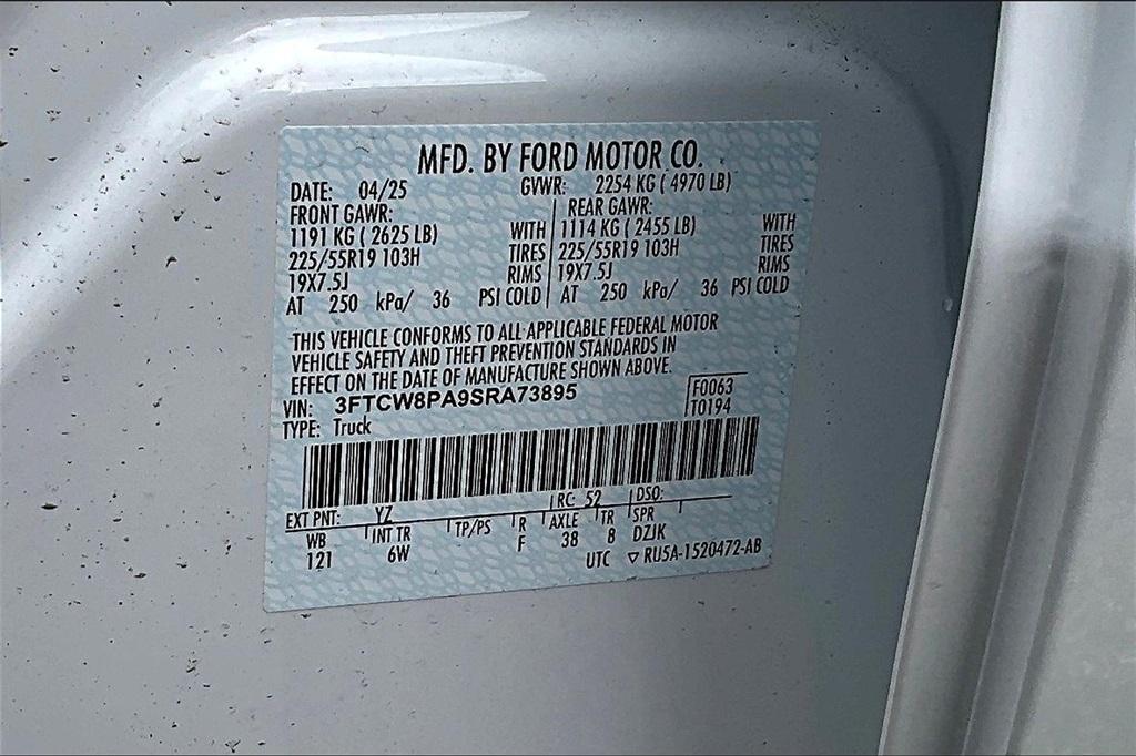 new 2025 Ford Maverick car, priced at $42,505