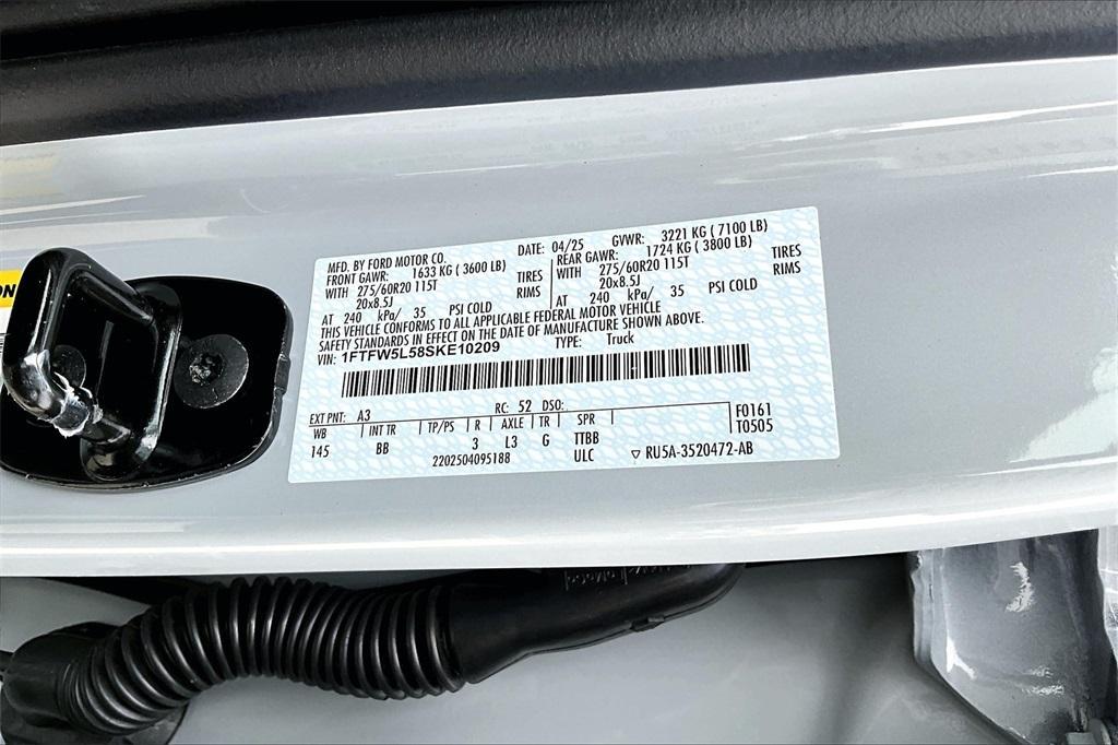 new 2025 Ford F-150 car, priced at $61,978