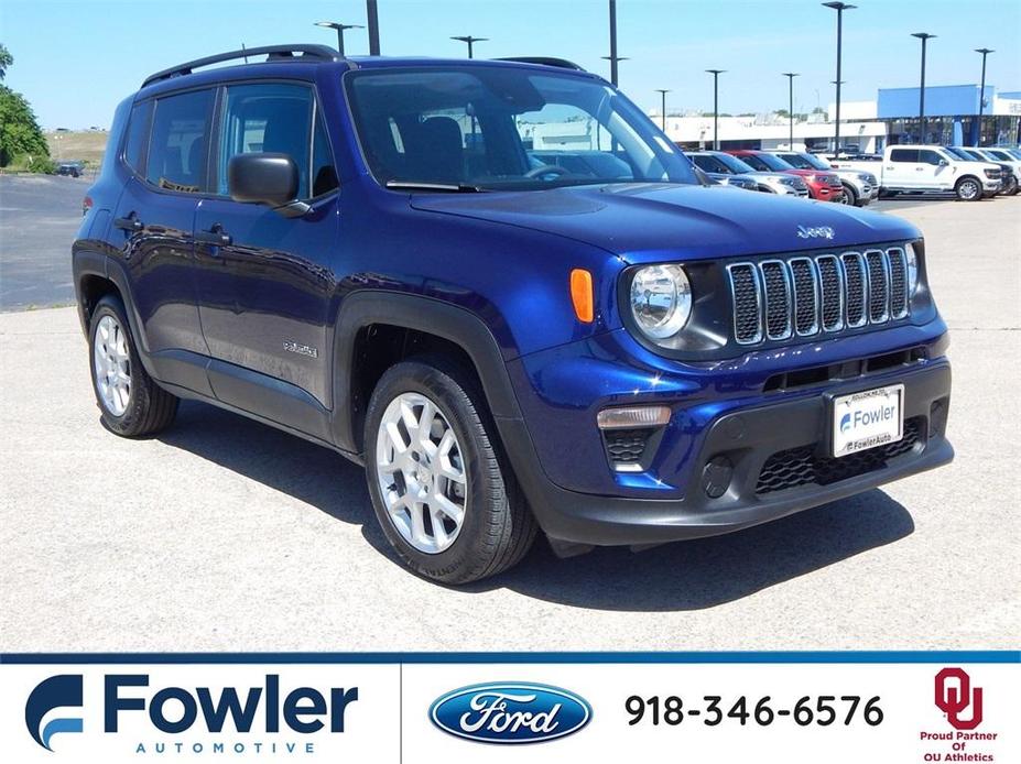 used 2021 Jeep Renegade car, priced at $18,000