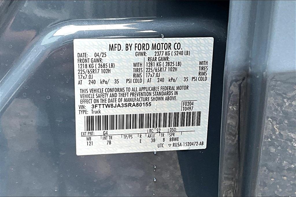 new 2025 Ford Maverick car, priced at $34,905
