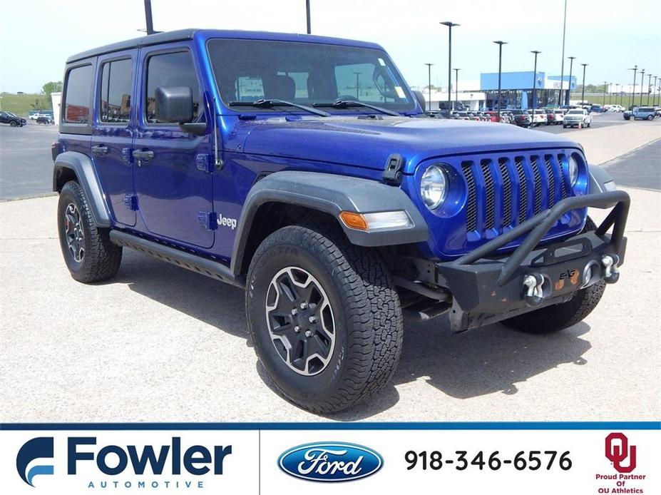 used 2018 Jeep Wrangler Unlimited car, priced at $23,000