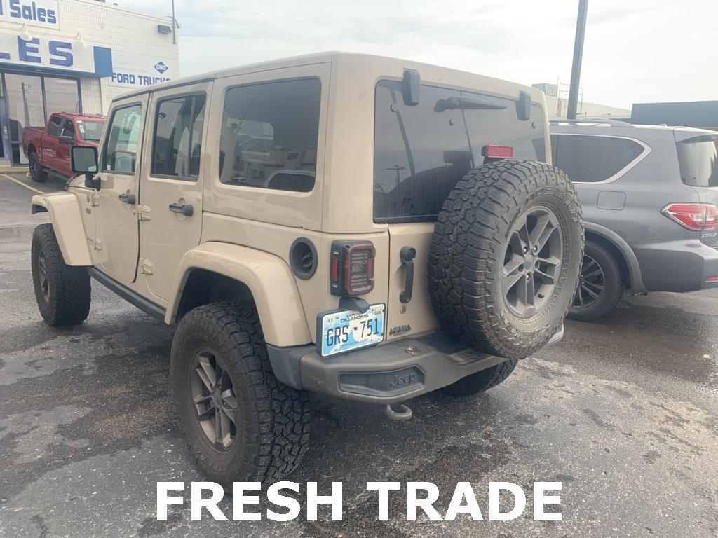used 2016 Jeep Wrangler Unlimited car, priced at $21,831