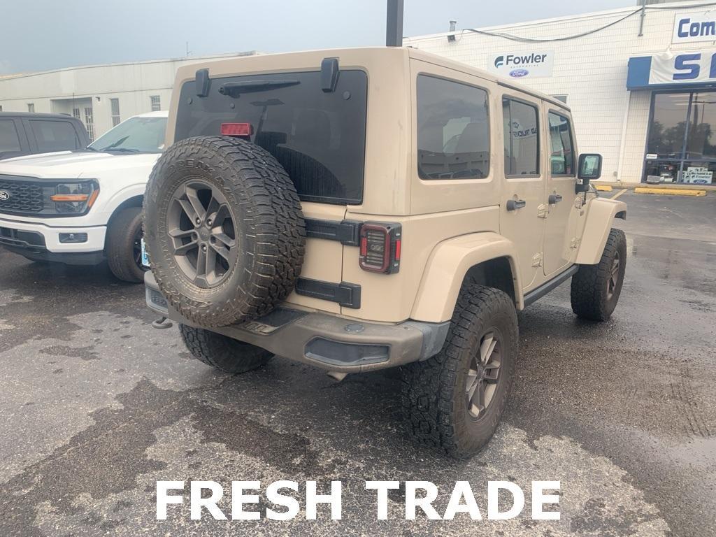 used 2016 Jeep Wrangler Unlimited car, priced at $21,831