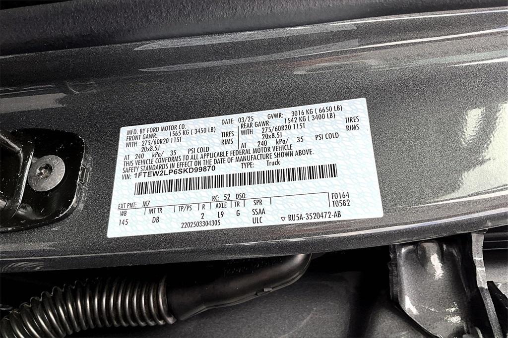 new 2025 Ford F-150 car, priced at $45,811