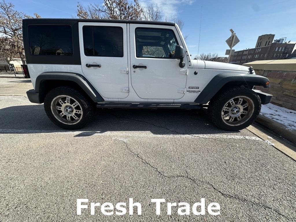 used 2016 Jeep Wrangler Unlimited car, priced at $18,998