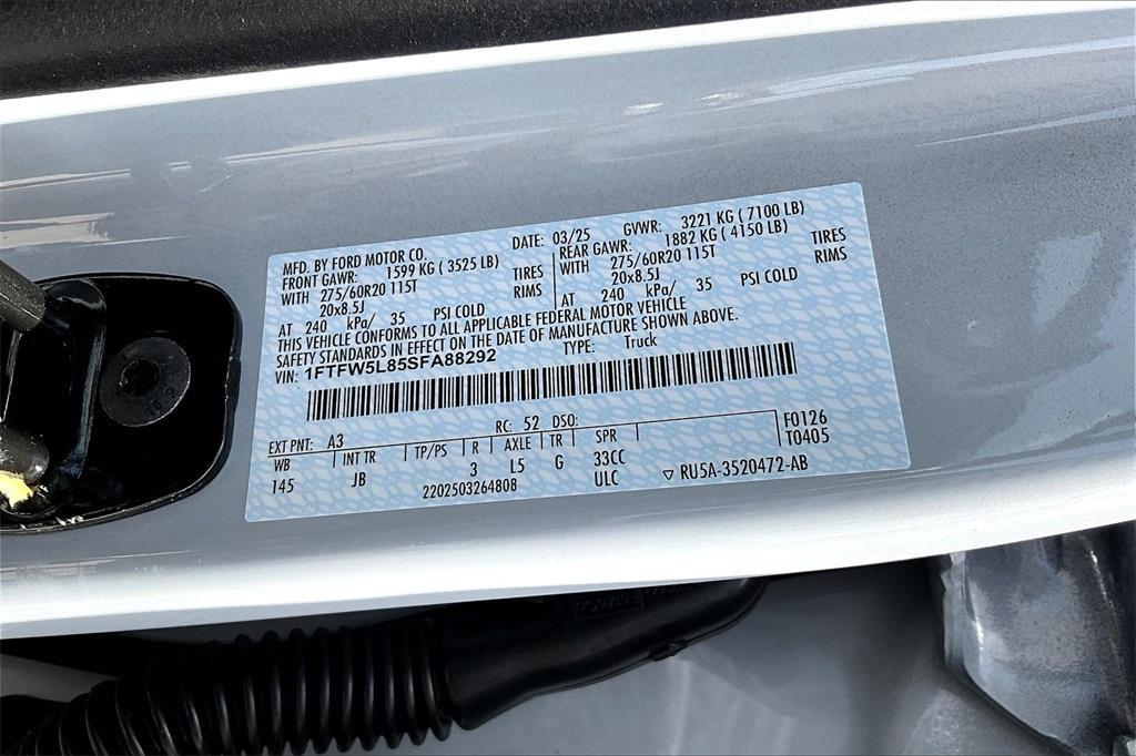 new 2025 Ford F-150 car, priced at $62,867