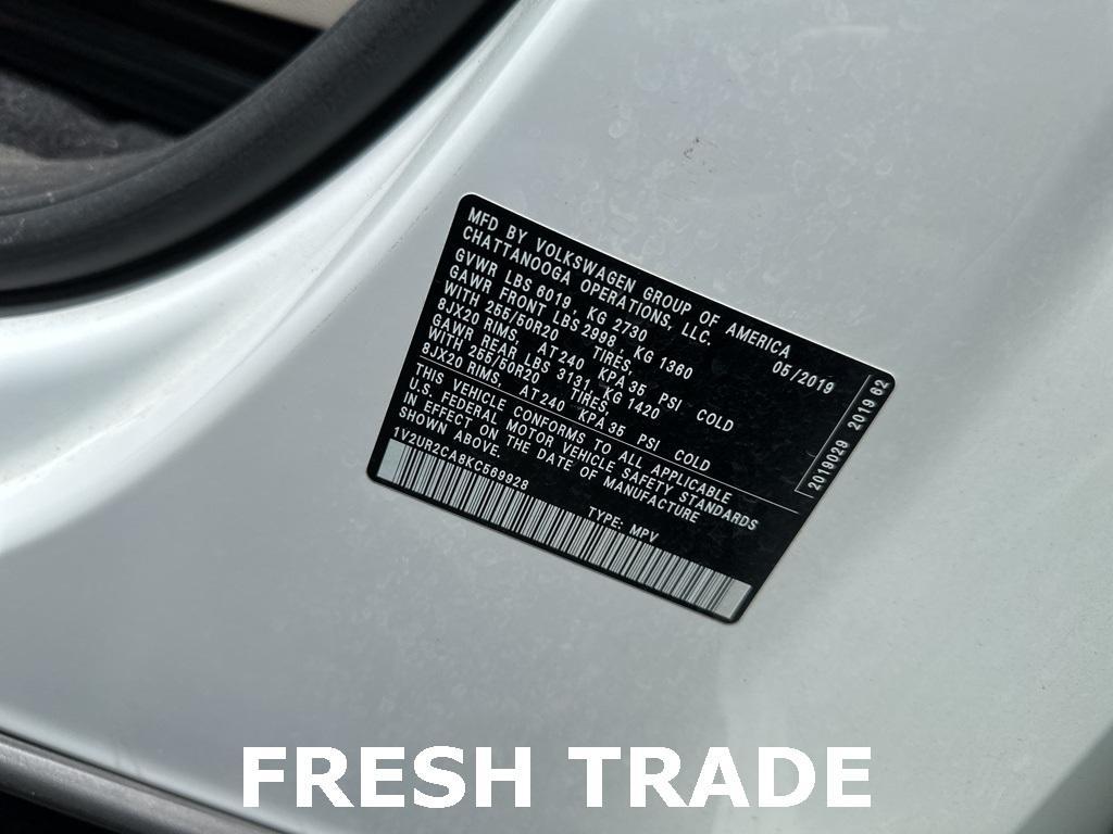 used 2019 Volkswagen Atlas car, priced at $20,700