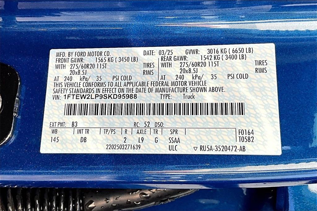 new 2025 Ford F-150 car, priced at $45,811