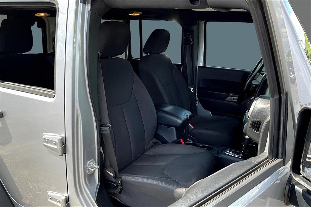used 2015 Jeep Wrangler Unlimited car, priced at $15,836