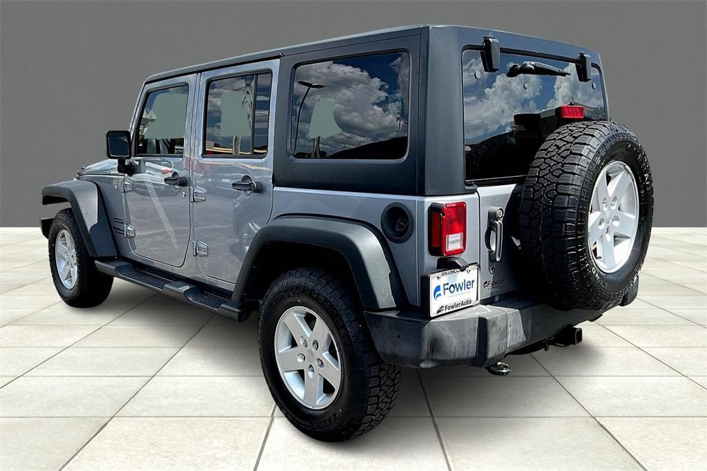 used 2015 Jeep Wrangler Unlimited car, priced at $15,836