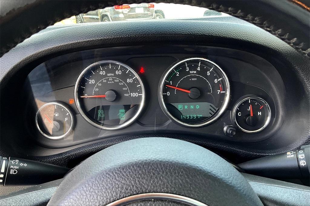 used 2015 Jeep Wrangler Unlimited car, priced at $15,836