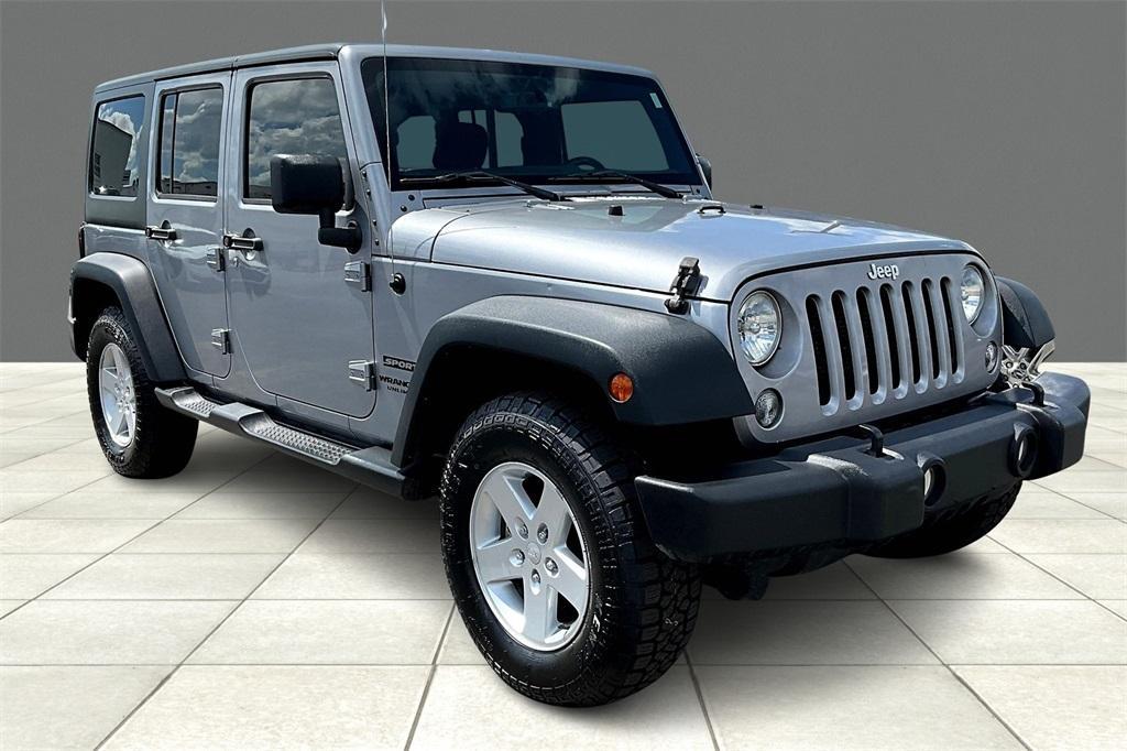 used 2015 Jeep Wrangler Unlimited car, priced at $15,836