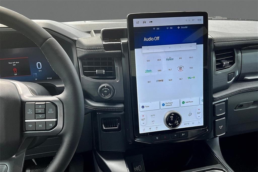 new 2025 Ford F-150 Lightning car, priced at $65,725