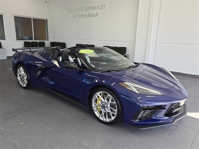 used 2025 Chevrolet Corvette car, priced at $93,980