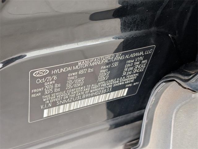 used 2017 Hyundai Santa Fe Sport car, priced at $9,800