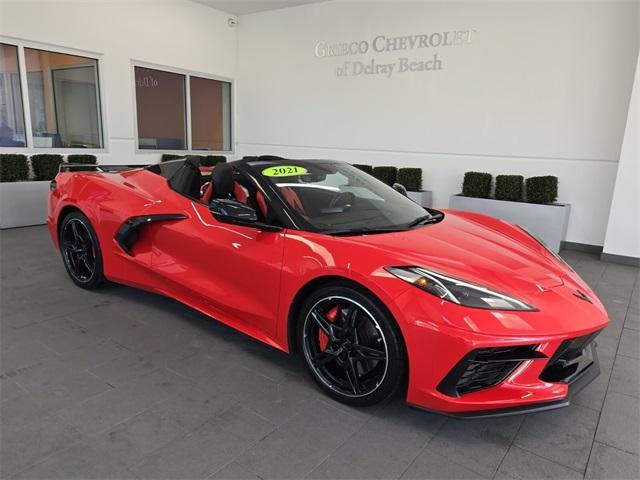 used 2021 Chevrolet Corvette car, priced at $70,975
