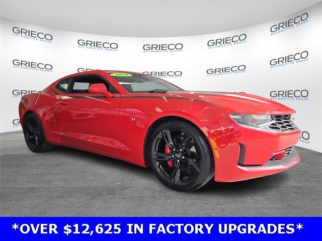 used 2021 Chevrolet Camaro car, priced at $32,764