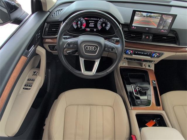 used 2021 Audi Q5 car, priced at $19,500