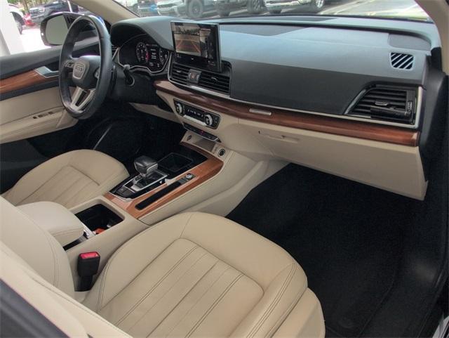 used 2021 Audi Q5 car, priced at $19,500