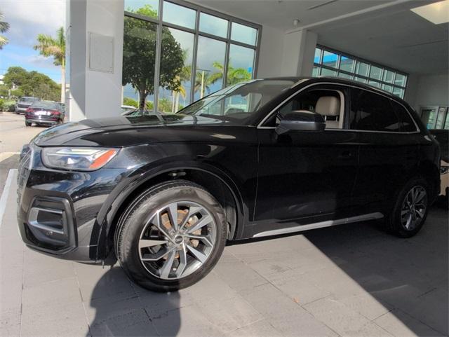 used 2021 Audi Q5 car, priced at $19,500