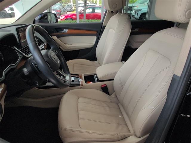 used 2021 Audi Q5 car, priced at $19,500
