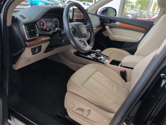 used 2021 Audi Q5 car, priced at $19,500