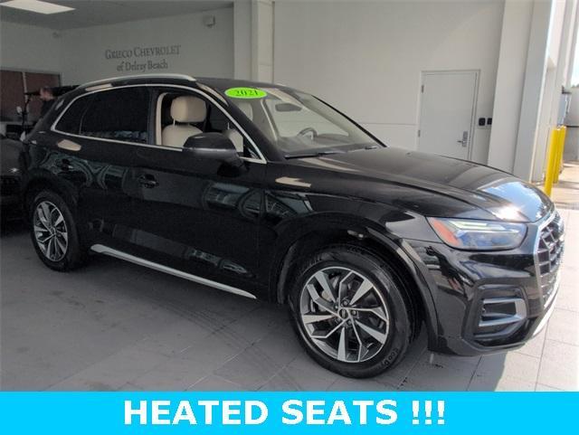 used 2021 Audi Q5 car, priced at $19,500