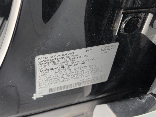 used 2021 Audi Q5 car, priced at $19,500