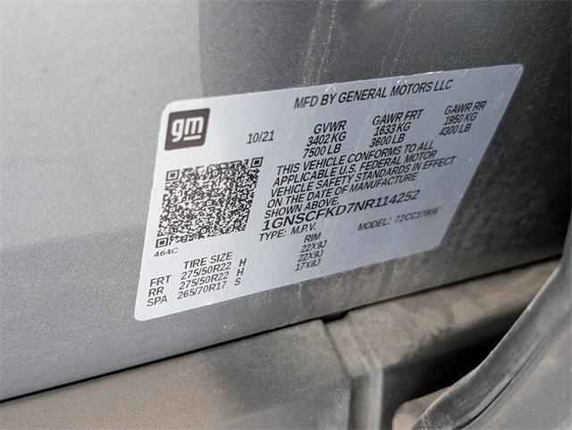 used 2022 Chevrolet Suburban car, priced at $41,750