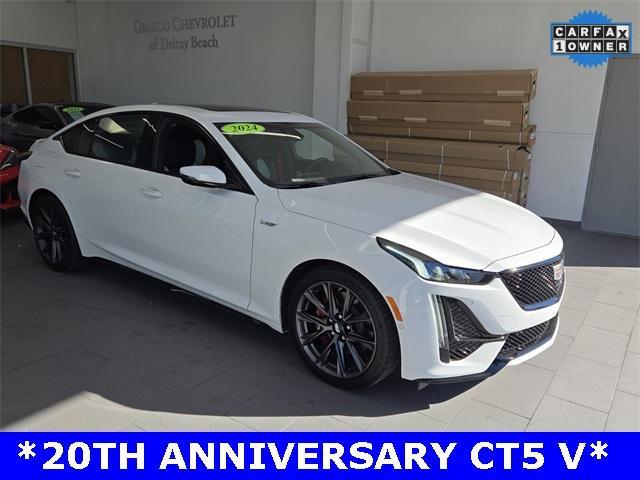 used 2024 Cadillac CT5-V car, priced at $53,596