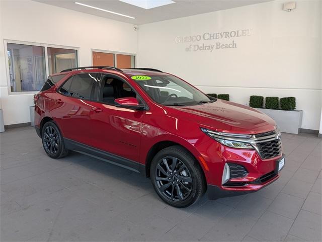 used 2022 Chevrolet Equinox car, priced at $23,774