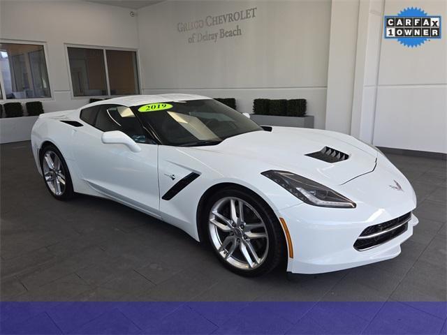 used 2019 Chevrolet Corvette car, priced at $48,590