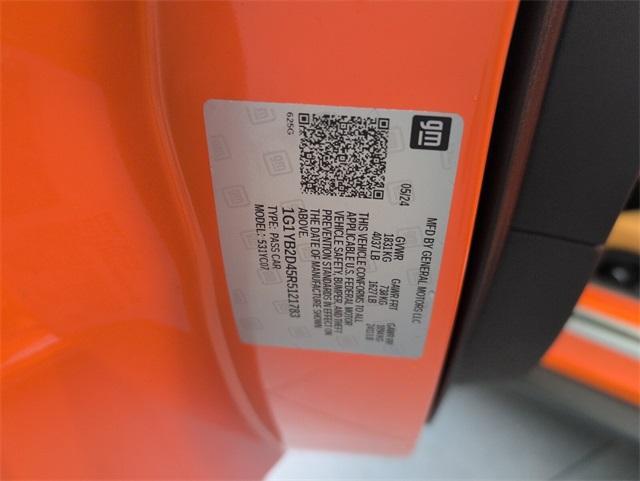 used 2024 Chevrolet Corvette car, priced at $69,500