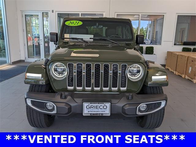 used 2021 Jeep Wrangler Unlimited car, priced at $38,500