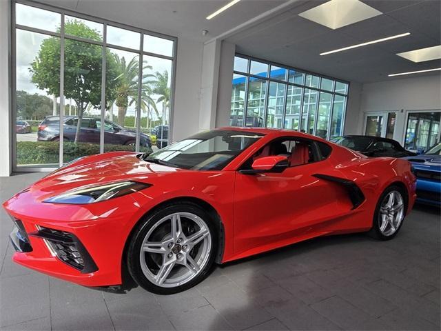 used 2022 Chevrolet Corvette car, priced at $66,411