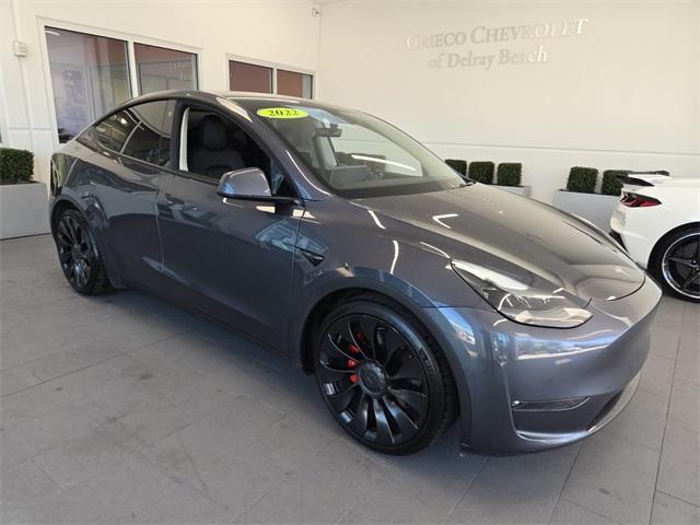 used 2022 Tesla Model Y car, priced at $25,975