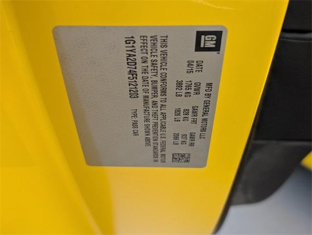 used 2015 Chevrolet Corvette car, priced at $38,401