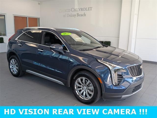 used 2021 Cadillac XT4 car, priced at $22,500
