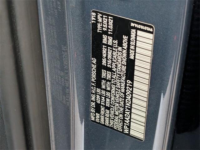 used 2019 Porsche Cayenne car, priced at $26,000