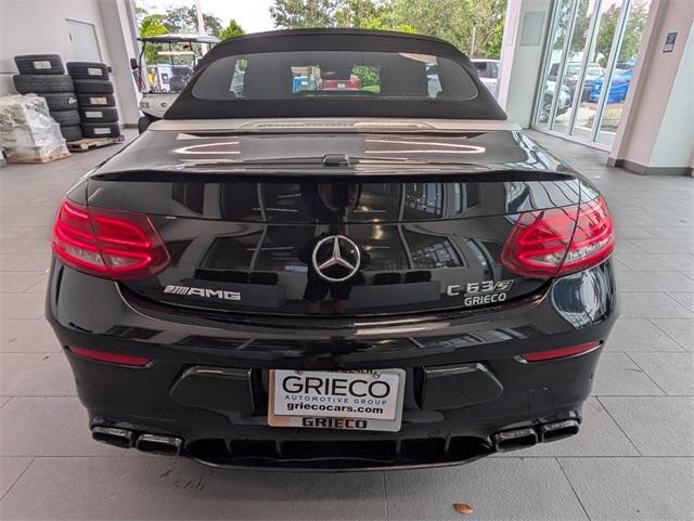 used 2020 Mercedes-Benz AMG C 63 car, priced at $51,975