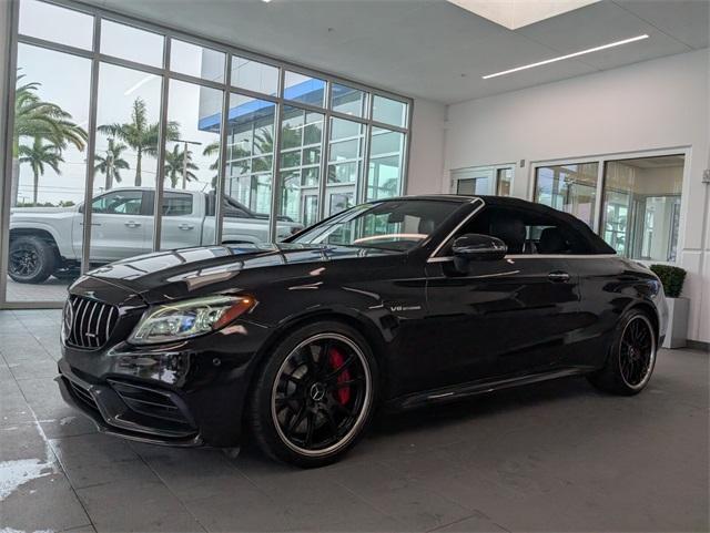 used 2020 Mercedes-Benz AMG C 63 car, priced at $51,975